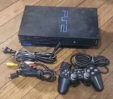 Sony Playstation 2 Scph-39001 PS2 Fat Console Tested Power A/V OEM Controller  for sale  Shipping to South Africa