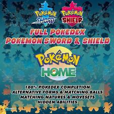 ✨Shiny Full Pokedex Gen 8 Pokemon Sword & Shield | Pokemon Home | COMPLETO 100% comprar usado  Enviando para Brazil