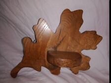 Handmade wood leaf for sale  Marinette
