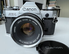 Canon AE-1 35mm SLR Camera with FD 50mm f/1.8 Lens - Fully Working Condition for sale  BIRMINGHAM