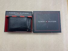 Tommy Hilfiger Hombre 31TL22X009 Cuero Genuino Pasaporte Billetera Billetera segunda mano  Embacar hacia Argentina