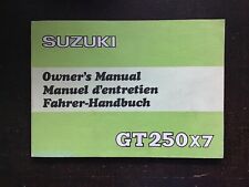 Suzuki gt250 genuine for sale  HOLSWORTHY