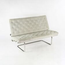 1980s Marcel Breuer for Tecta Gray Suede F40 Settee / Sofa Made in Germany  for sale  Shipping to South Africa