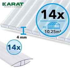 Gewächshausplatten doppelsteg gebraucht kaufen  Friedrichsfeld