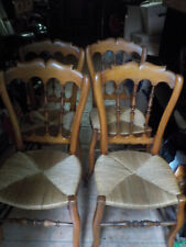 Lot chaises merisier d'occasion  Ivry-sur-Seine