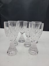 Set of 6 Mikasa Crystal Horizon 6 5/8 " Water Goblets Gorgeous EUC no chips for sale  Shipping to South Africa