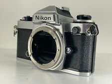 [Exc+5] Cuerpo de cámara fotográfica Nikon FE 35 mm SLR plateado de JAPÓN segunda mano  Embacar hacia Argentina