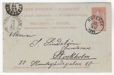 1894 dec 26th. d'occasion  Expédié en Belgium