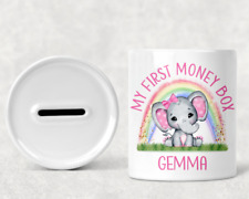 Personalised elephant money for sale  SALFORD