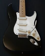 Usado, Guitarra elétrica Fender EUA Eric Clapton Stratocaster preta 2001 comprar usado  Enviando para Brazil