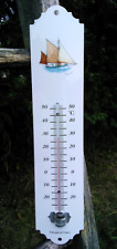 Ancien thermometre emaille d'occasion  Mehun-sur-Yèvre