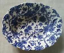 Vintage Burleigh Arden Blue Floral Soap Dish Good Condition for sale  BAKEWELL