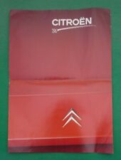 Citroen range brochure d'occasion  Expédié en Belgium