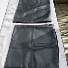 Black leather look for sale  BOLTON