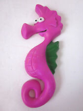 Vintage 80's 3D molded plastic SEAHORSE fridge magnet Refridgerator Ocean, used for sale  Shipping to South Africa