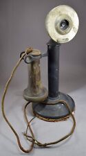 ANTIQUE CANDLESTICK TELEPHONE AMERICAN BELL CO 1892 PHONE FOR PARTS 20AL BAKELIT for sale  Shipping to South Africa