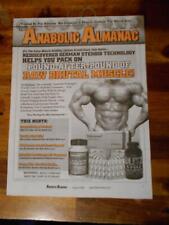 ANABOLIC ALMANAC revista muscular esteróides musculação 8-06, usado comprar usado  Enviando para Brazil