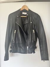 reiss leather jacket for sale  LONDON