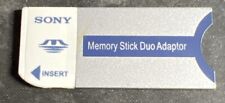 Sony Memory Stick Pro Duo Adapter MSAC-M2 Made In Japan for sale  Shipping to South Africa