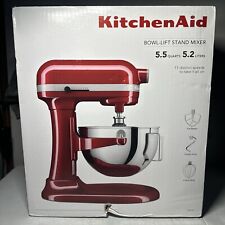 Usado, CAIXA ABERTA NÃO USADA KitchenAid 5,5 quartos tigela elevador suporte misturador Império Vermelho KSM55S comprar usado  Enviando para Brazil