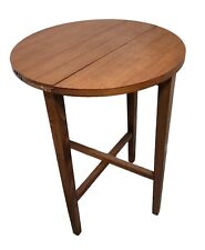 Retro Teak Round Folding Table Vintage Mid Century Side table  for sale  Shipping to South Africa