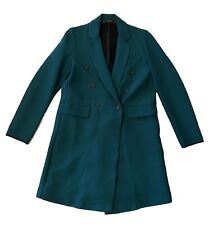 Zara coat teal for sale  Shipping to Ireland