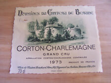 étiquette corton charlemagne d'occasion  Quimperlé