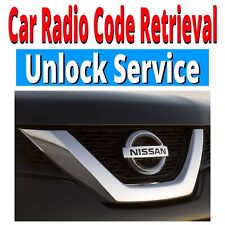 Nissan radio code d'occasion  Expédié en Belgium