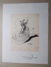 Lithographie salvador dali d'occasion  Coudes