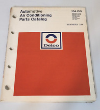 1974 AC Delco catálogo de peças de ar condicionado automotivo # 15A-100 Weatherly 244 comprar usado  Enviando para Brazil