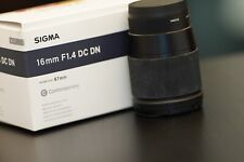 Sigma 16mm 1.4 usato  Gragnano