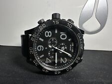 Relógio Nixon The 51-30 Chrono couro preto/branco comprar usado  Enviando para Brazil