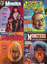 78 revistas antiguas de películas de terror y fantasía de miedo monstruos surtidos DVD, usado segunda mano  Embacar hacia Argentina