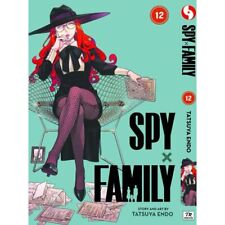 Manga Spy x Family English Comic Book Tatsuya Endo Volume 1-12 Zestaw Partia Anime na sprzedaż  Wysyłka do Poland