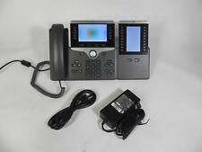 Telefone IP Cisco CP-8861 Business Color Display com expansão de chave CP-BEKEM + alimentação comprar usado  Enviando para Brazil