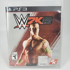 WWE 2K15 PS3 John Cena Capa Luta Livre PlayStation 3 Completo Testado Funciona comprar usado  Enviando para Brazil