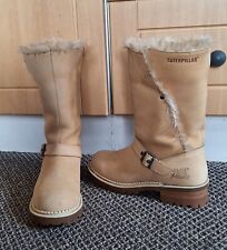 caterpillar fur lined boots for sale  THORNTON-CLEVELEYS