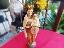 Estatua religiosa de 12" de la Virgen del Carmen imagen de Nuestra Señora del Monte Carmelo N/A segunda mano  Embacar hacia Argentina
