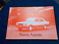 Fiat argenta serie. usato  Genova