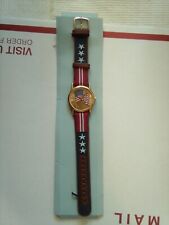 Relógio Valdawn Flag pulseira de couro novo ainda na placa traseira original, mas sem caixa comprar usado  Enviando para Brazil