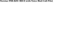 Norstar MICS 5 PBX PABX KSU, Phones and Voice Mail Call Pilot 100, used for sale  Shipping to South Africa