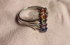 Regenbogen ring silber gebraucht kaufen  Fruerlund,-Engelsby, Tastrup