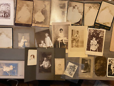 Usado, Lote de fotos vintage cartões de armário de bebês e crianças + outros tipos comprar usado  Enviando para Brazil