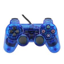 Twin Shock Game Przewodowy kontroler Joypad Uchwyt do Sony PS2 Playstation 2 na sprzedaż  Wysyłka do Poland