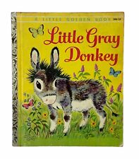 De colección, A Little Golden Book: The Little Gray Donkey, primera edición ""A"", 1954 segunda mano  Embacar hacia Argentina