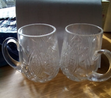 2 Waterford Crystal Glass Tankards. for sale  Shipping to South Africa