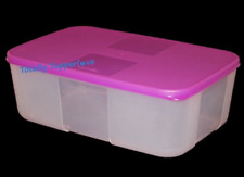 Tupperware Freezer Mates Container Large Deep Rectangle 6.5 Cup Purple Vintage for sale  Shipping to South Africa