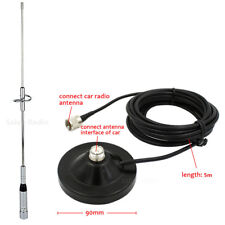Antenas Nagoya NL-770S VHF/UHF + cabo coaxial magnético para carro móvel 5m (16,4 pés) RG58, usado comprar usado  Enviando para Brazil