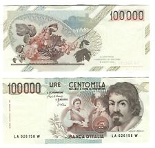 Banconota 100000 lire usato  Crespellano