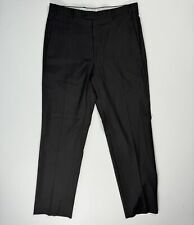 Pantalones Zanella Nordstrom para Hombre 34x32 Gris Negro Lana Pantalones Italia Diseñador de Colección, usado segunda mano  Embacar hacia Argentina